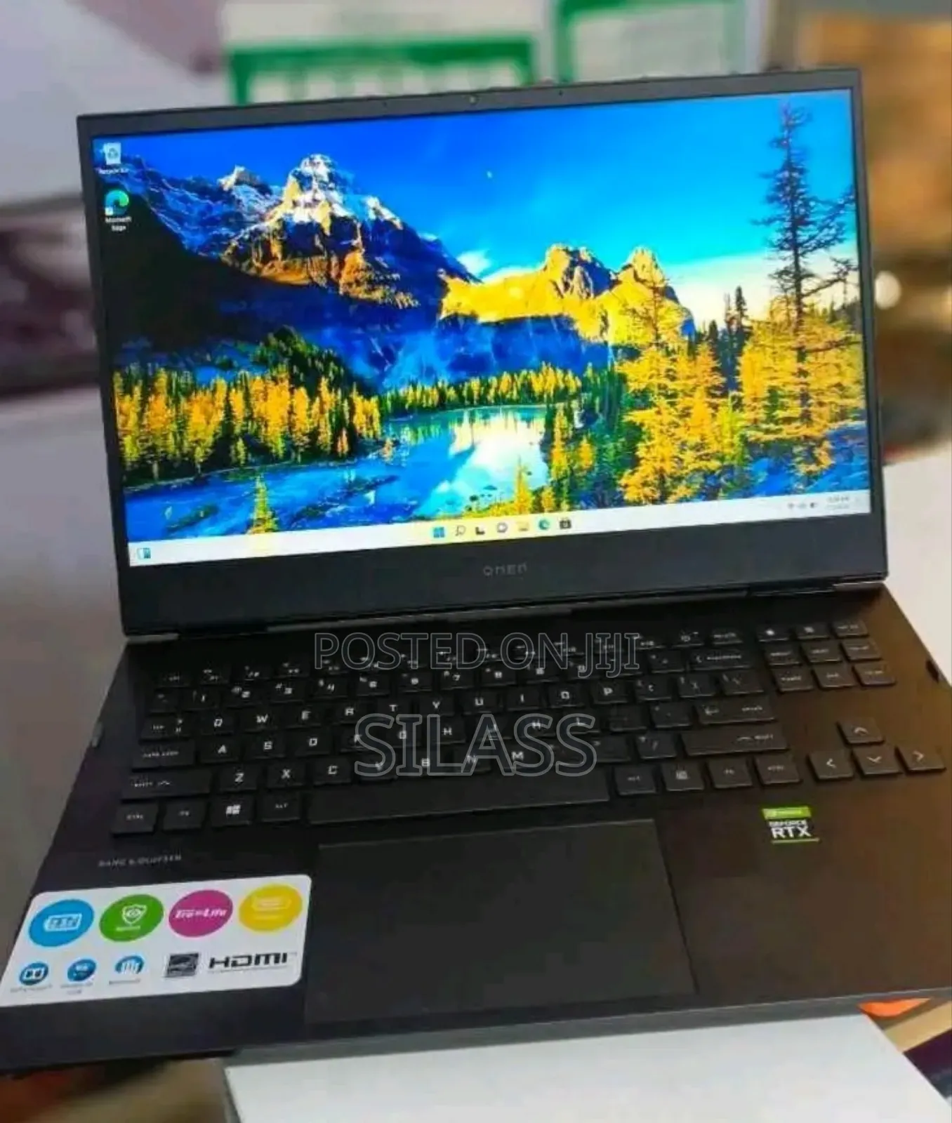 New Laptop HP Omen 16 16GB AMD Ryzen 7 SSD 1T