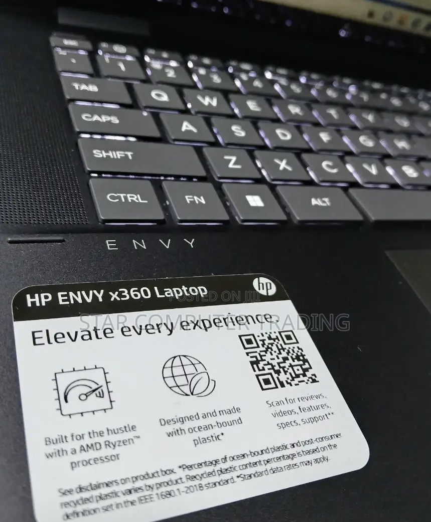 New Laptop HP Envy X360 8GB AMD Ryzen 5 SSD 512GB
