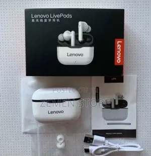 Wireless Lenovo High Quality Earbuds