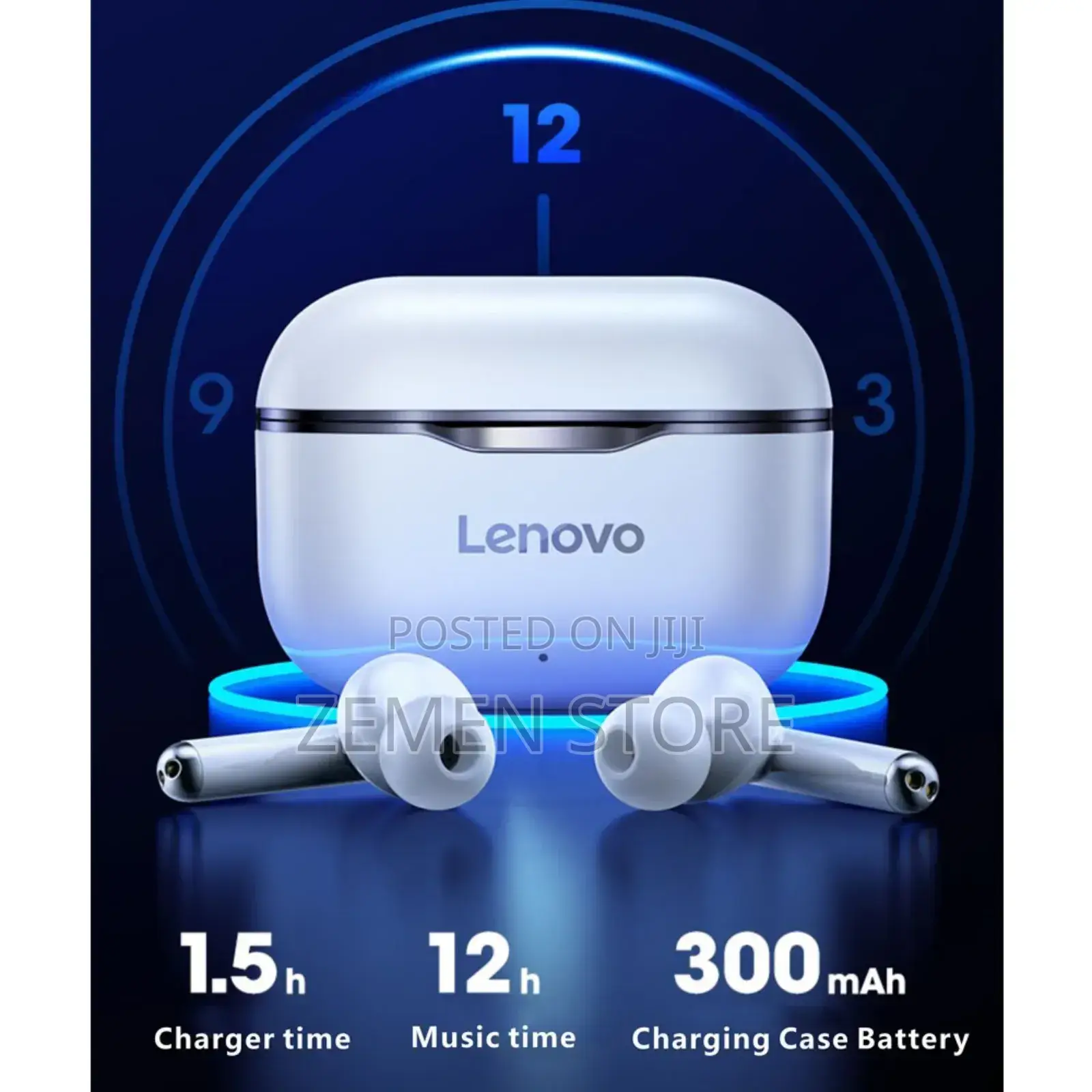 Wireless Lenovo High Quality Earbuds