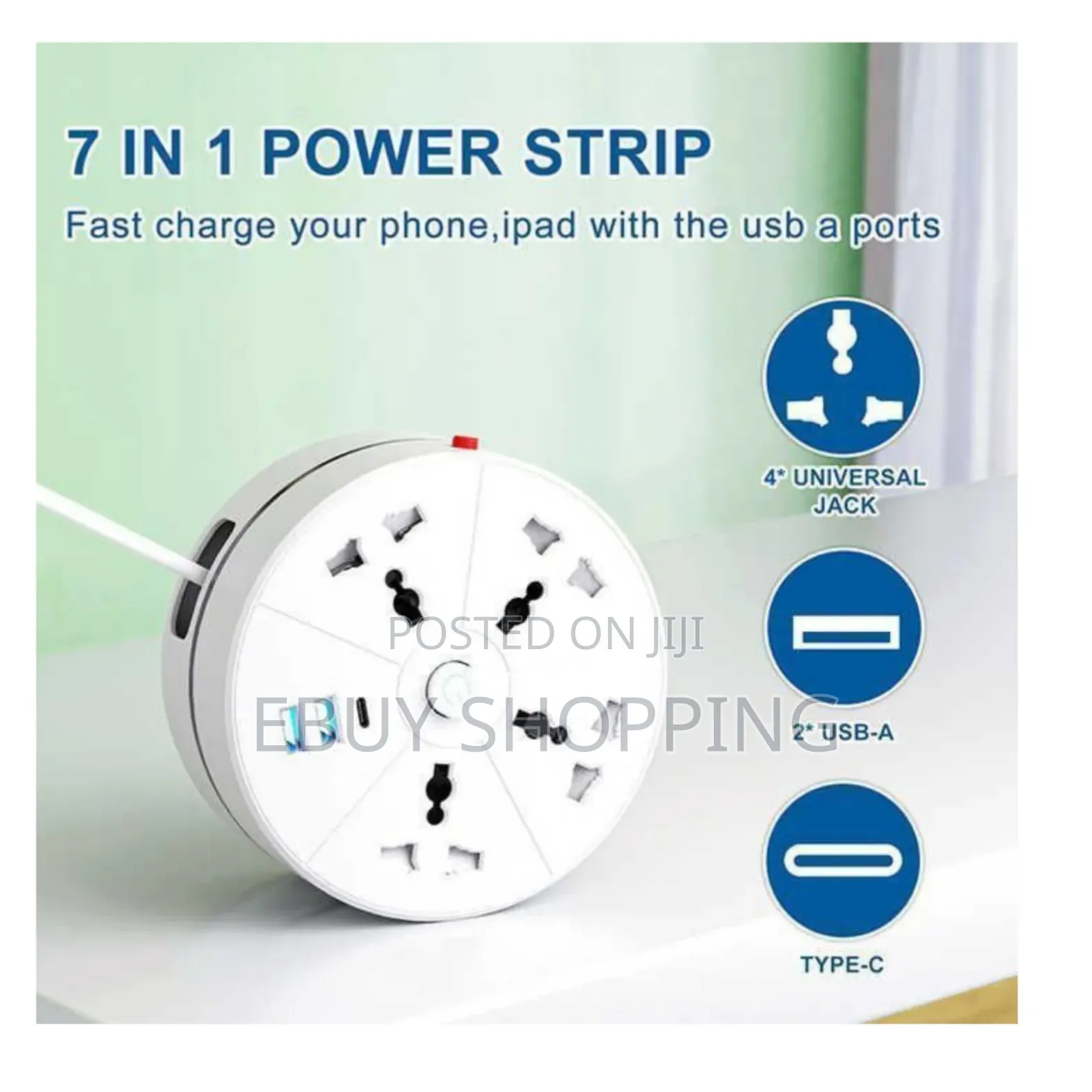 Gelistar Retractable Power Strip
