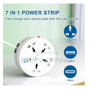 Gelistar Retractable Power Strip