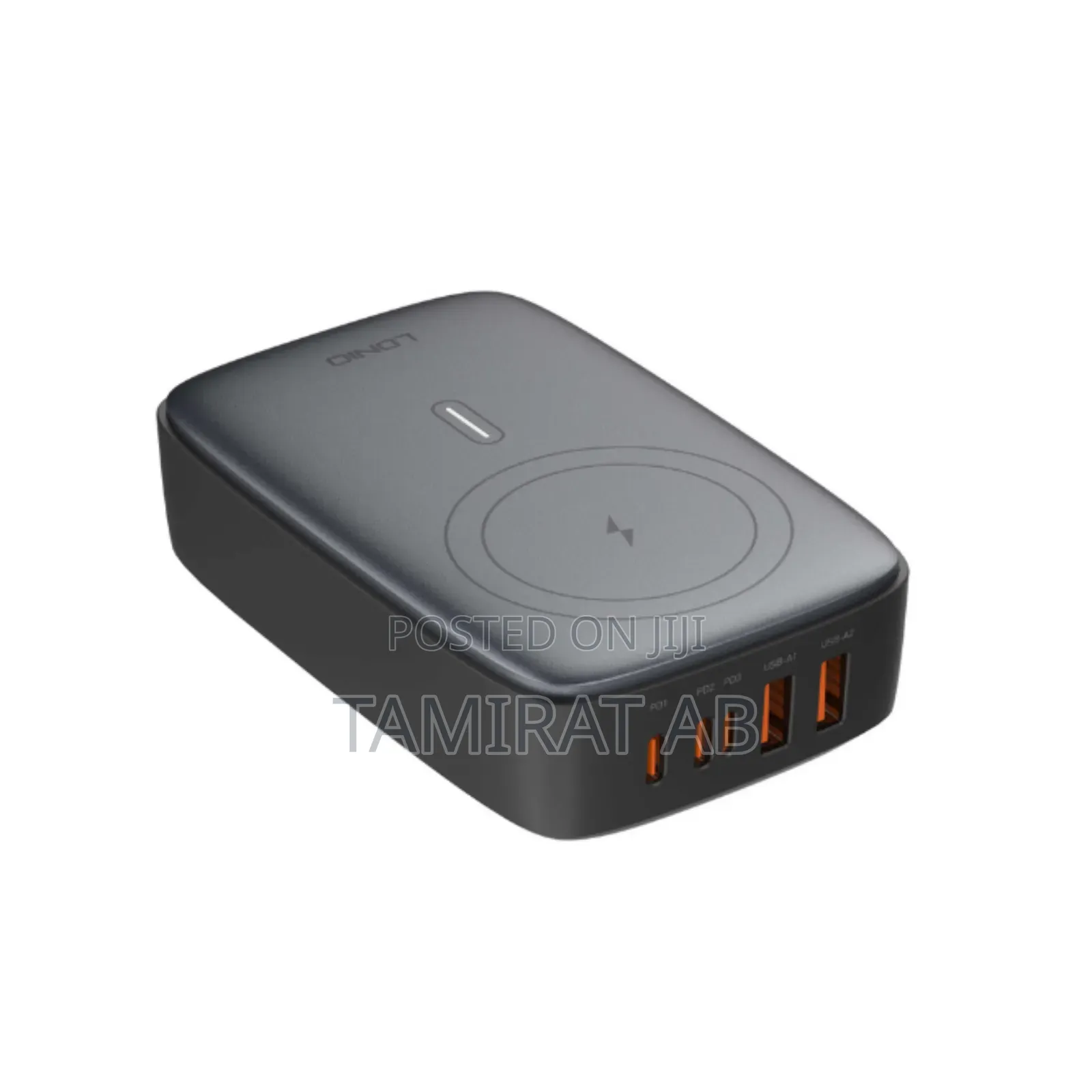 140W Multiport Desktop Charger and Support Wireless Charging