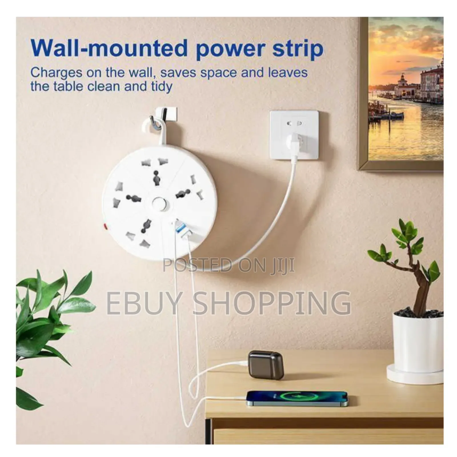 Gelistar Retractable Power Strip