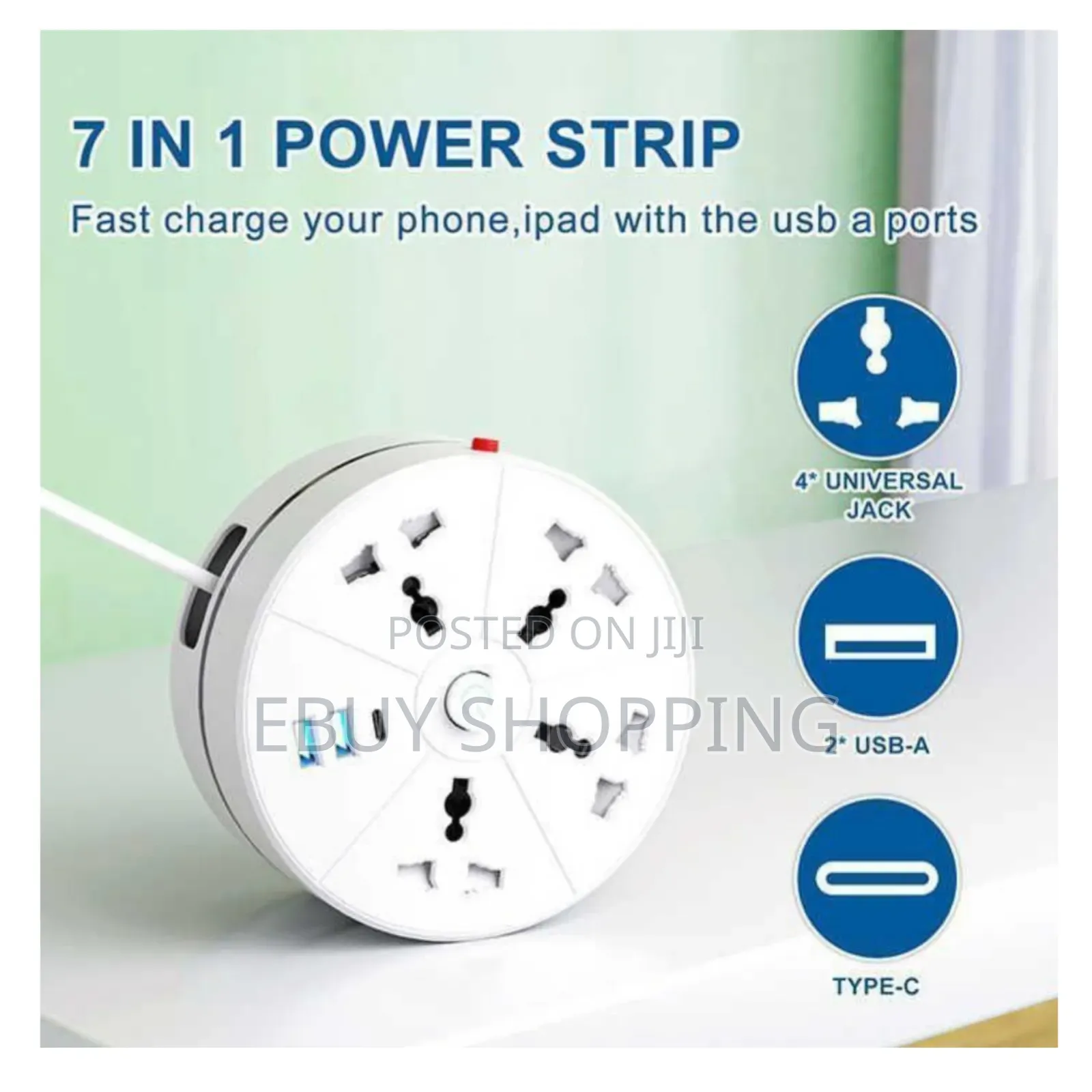 Gelistar Retractable Power Strip