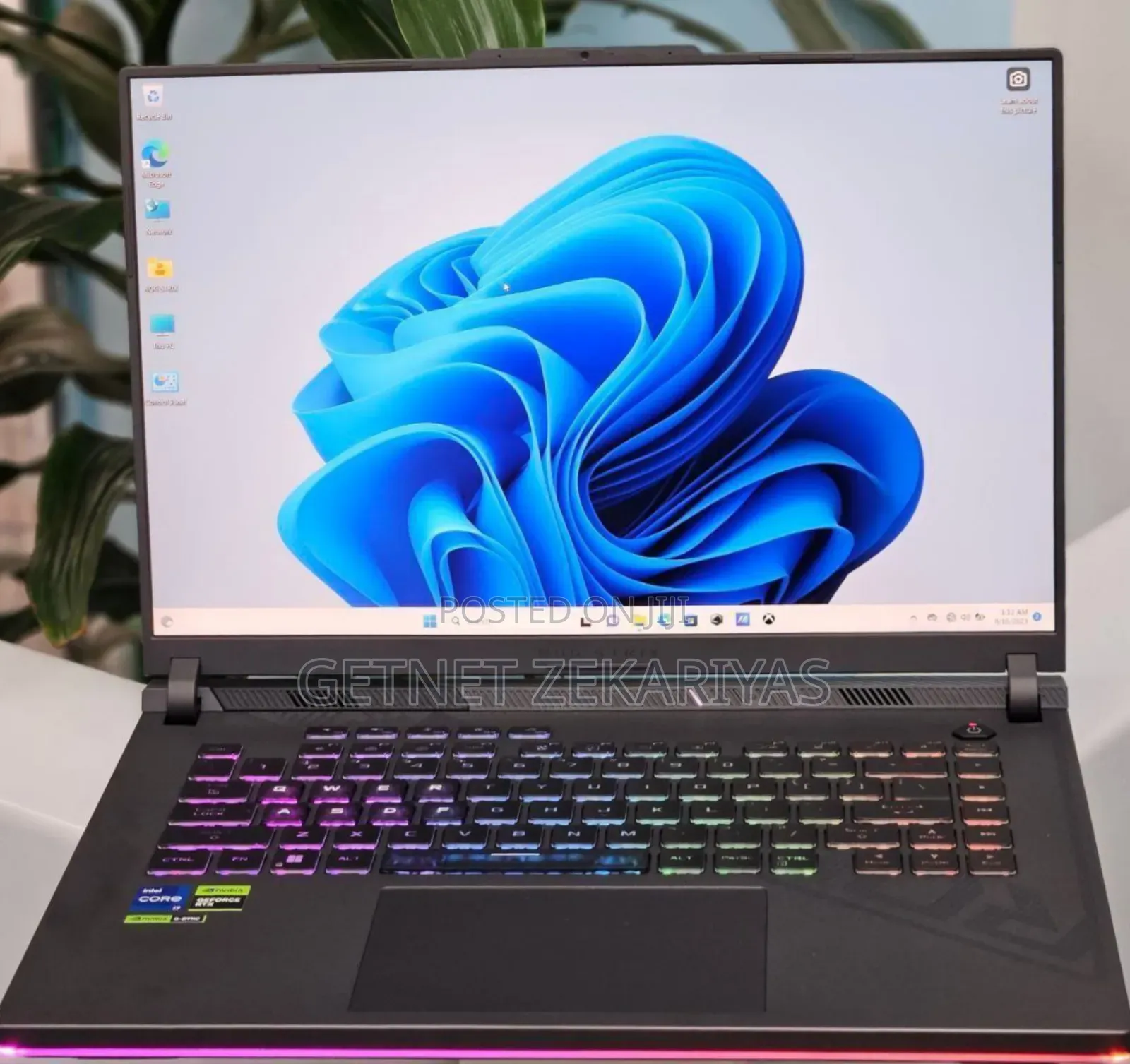 New Laptop Asus ROG Strix G16 G614 16GB Intel Core I7 SSD 1T