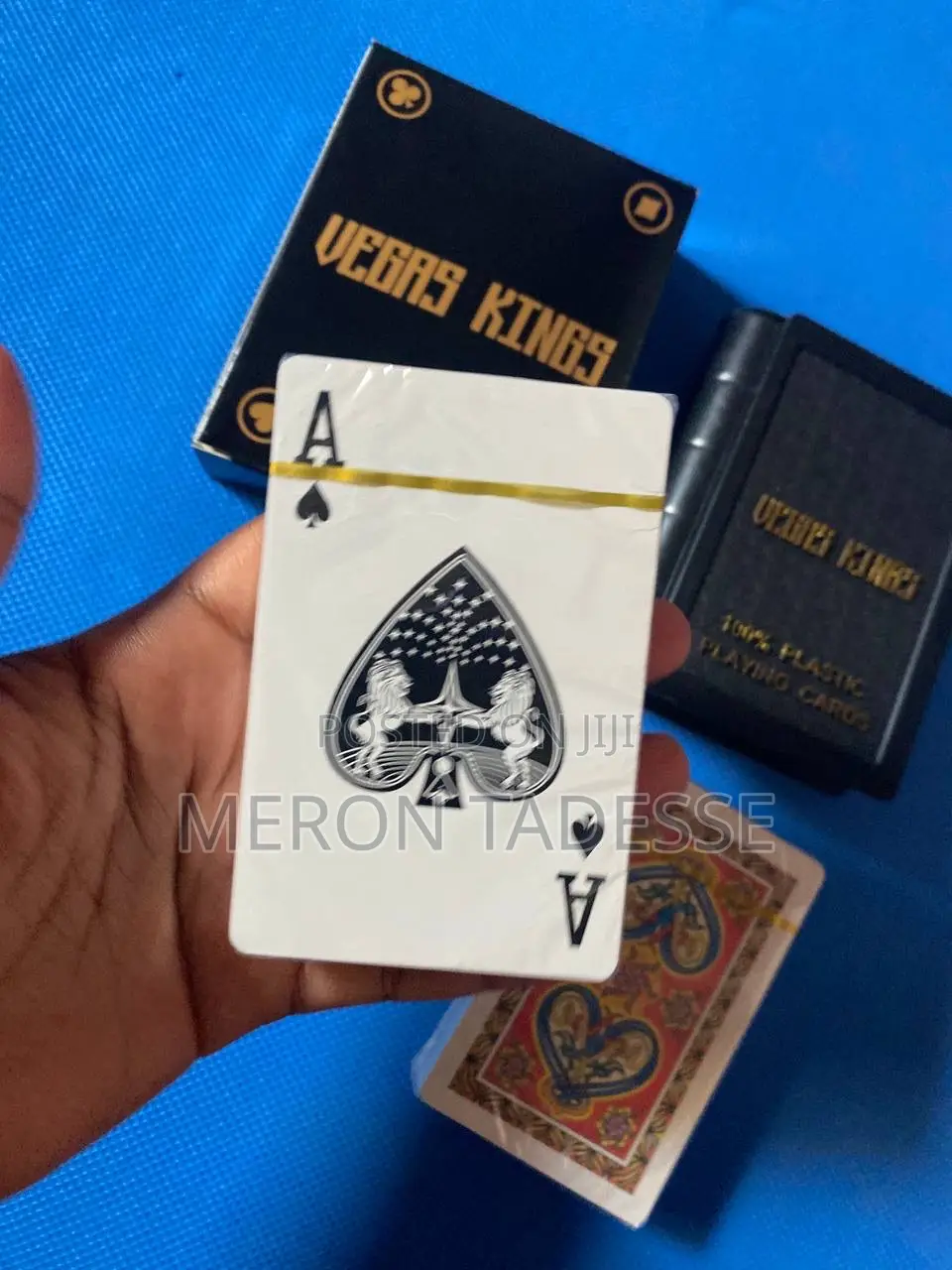 Plastic Playing Cards ፕላስቲክ ካርታ የሚታጠብ