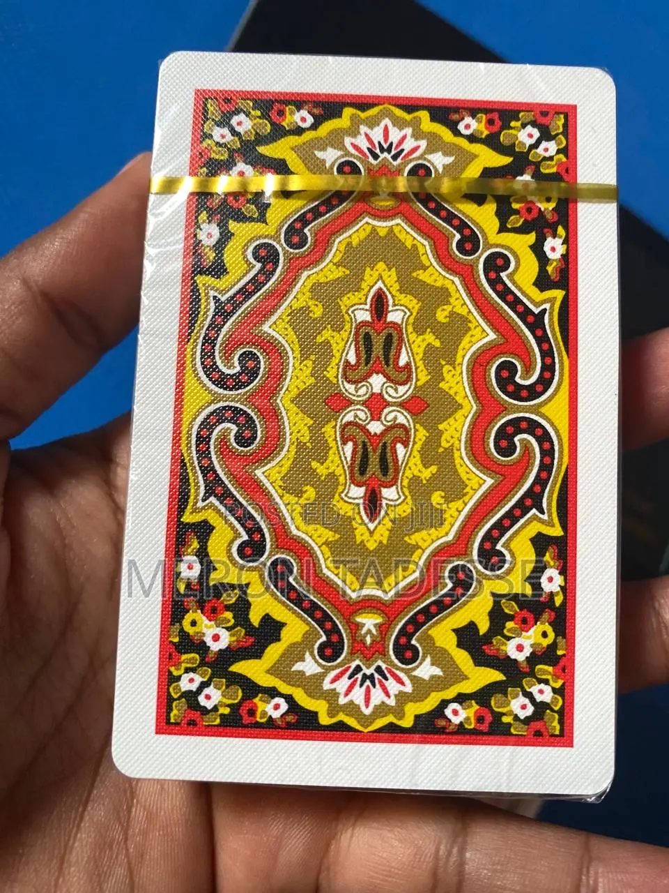 Plastic Playing Cards ፕላስቲክ ካርታ የሚታጠብ