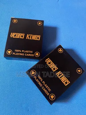 Plastic Playing Cards ፕላስቲክ ካርታ የሚታጠብ