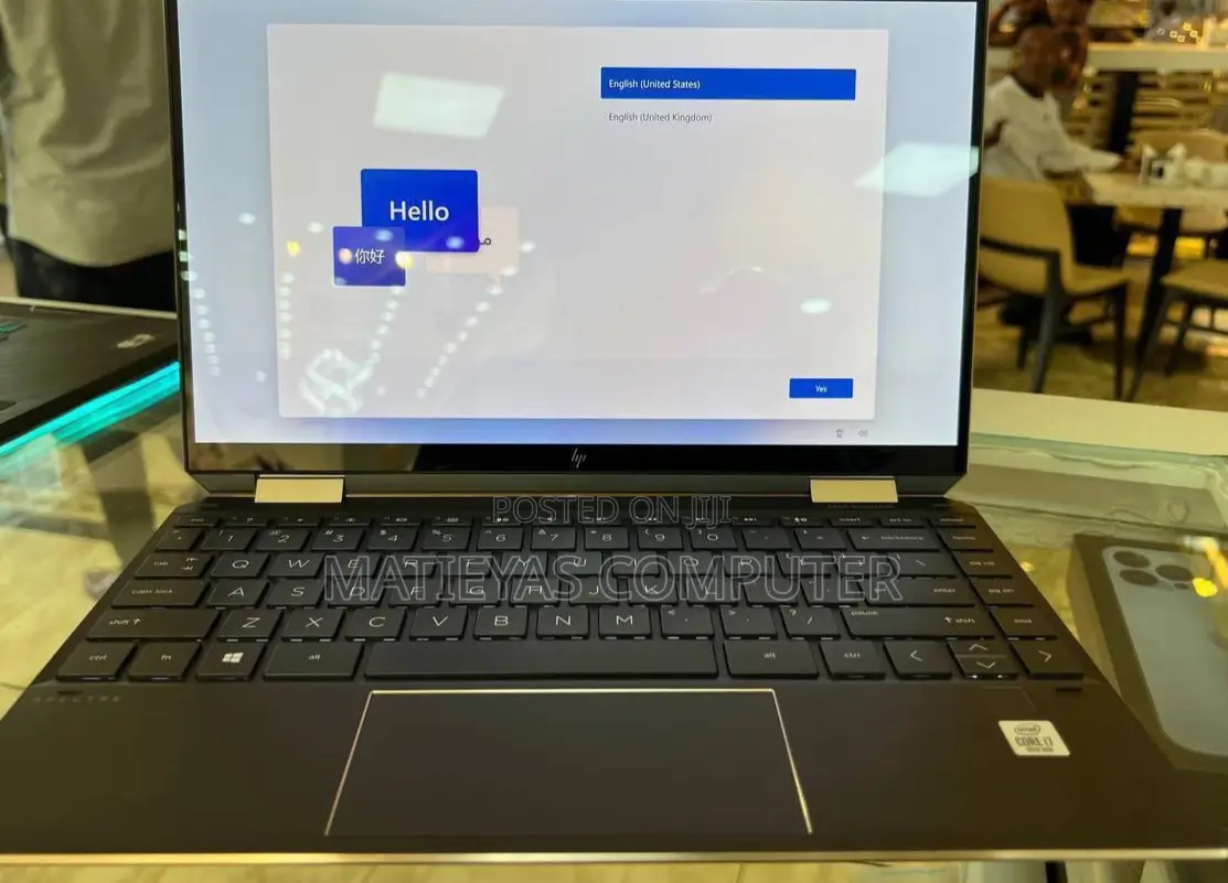 New Laptop HP Spectre 16GB Intel Core I7 SSD 1T
