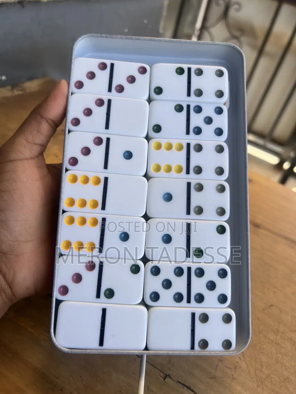 ሴራሚክ ዶሚኖስ Ceramic Dominoes Game ቤተሰቦቻችን የሚወዱት
