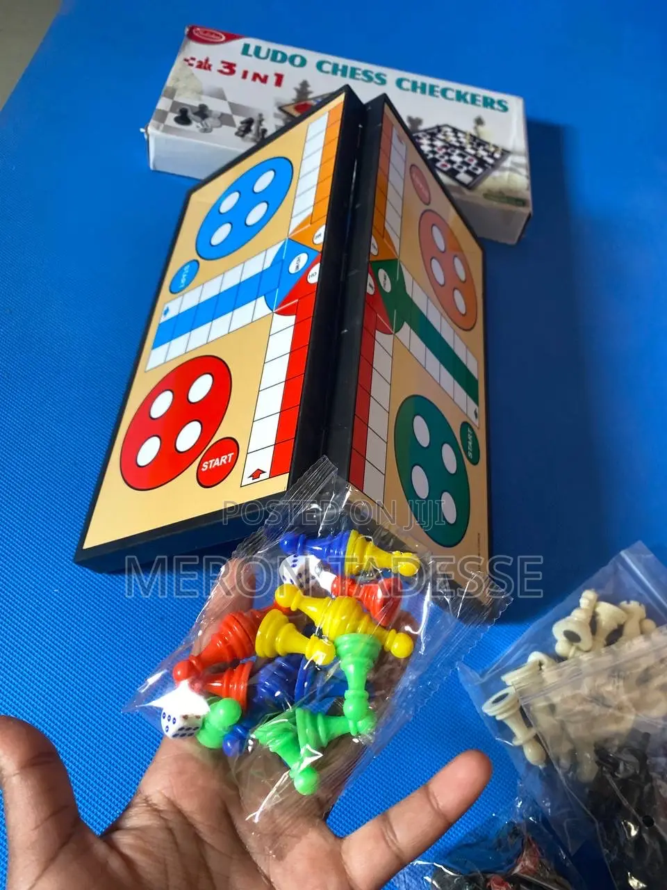 ጠፍቶ የነበረዉን ሉዶ/Ludo አምጥተናል! 3in1 Game Ludo+Chess+Checkers
