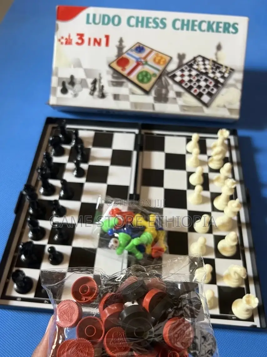 ጠፍቶ የነበረዉን ሉዶ/Ludo አምጥተናል! 3in1 Game Ludo+Chess+Checkers