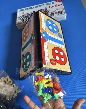 ጠፍቶ የነበረዉን ሉዶ/Ludo አምጥተናል! 3in1 Game Ludo+Chess+Checkers