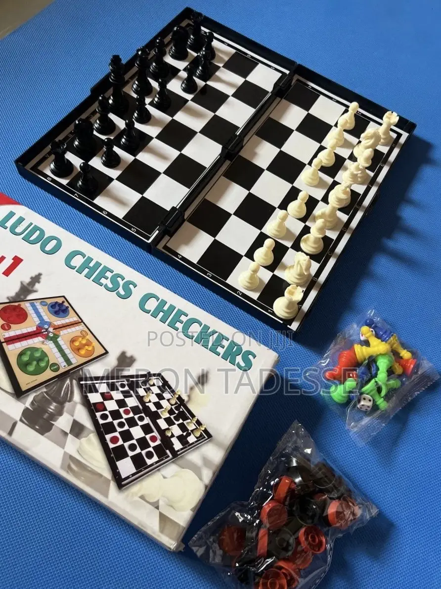 ጠፍቶ የነበረዉን ሉዶ/Ludo አምጥተናል! 3in1 Game Ludo+Chess+Checkers