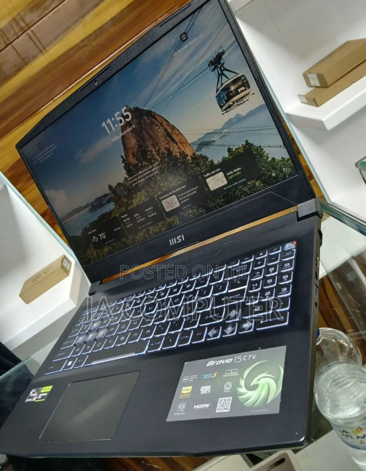 New Laptop MSI GE63VR 7RF Raider 16GB AMD Ryzen 5 SSD 1T