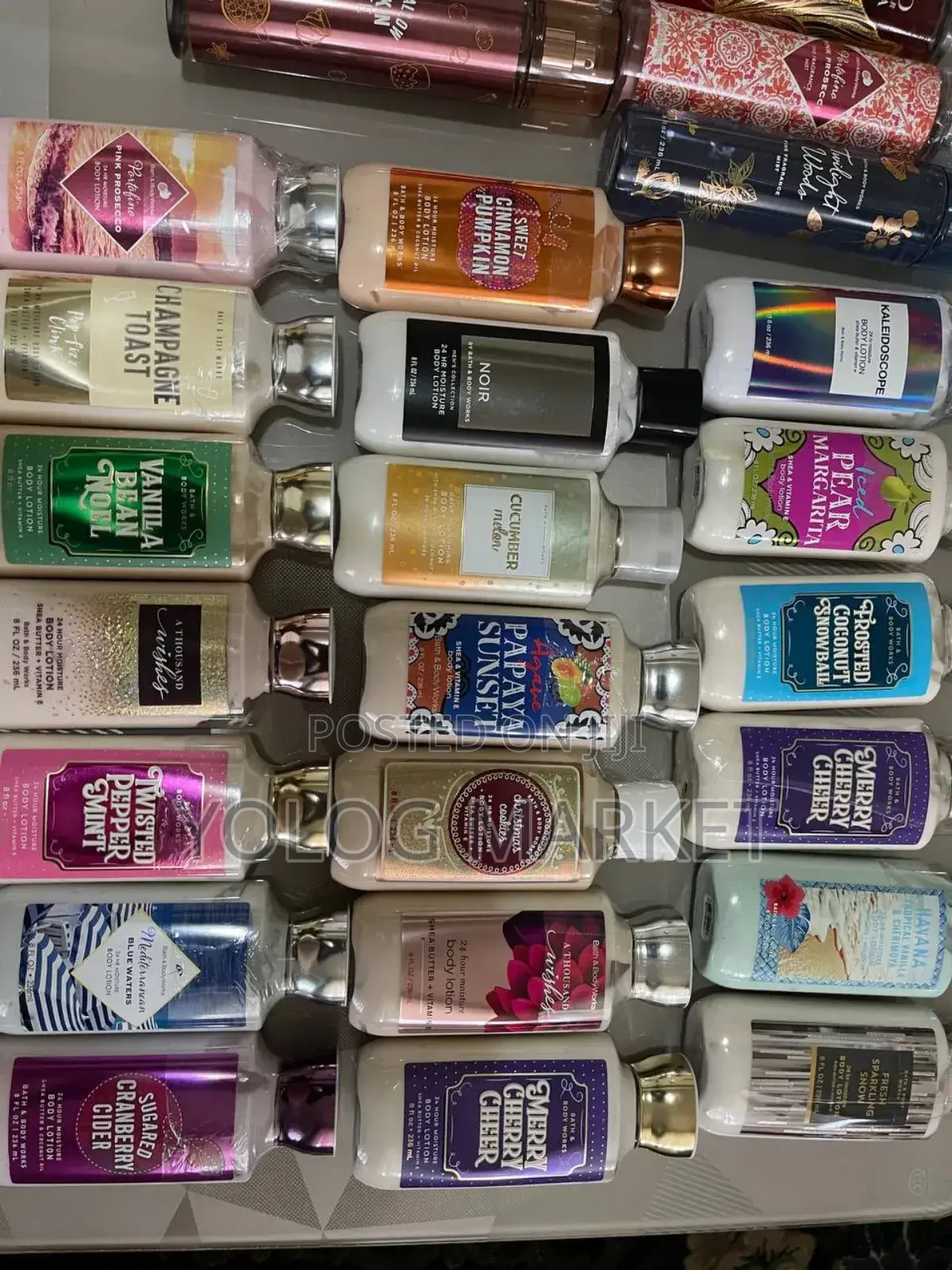 Bath Body Sprays and Lotion