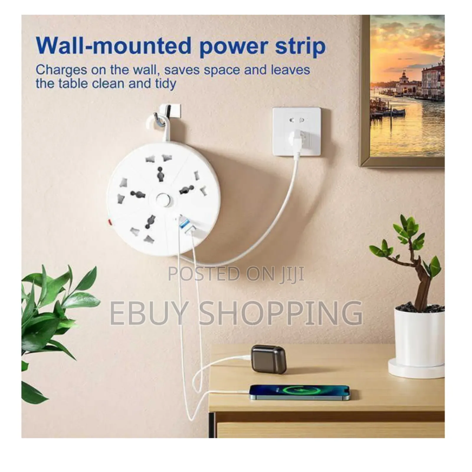 Gelistar Retractable Power Strip