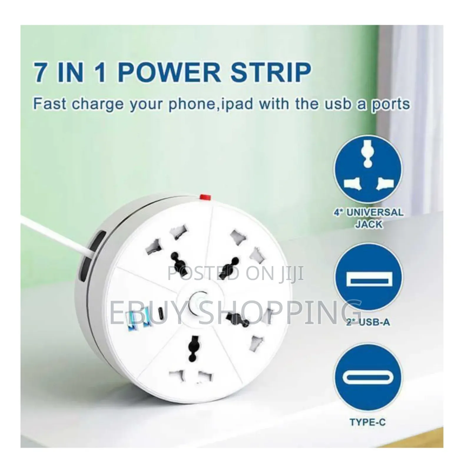 Gelistar Retractable Power Strip