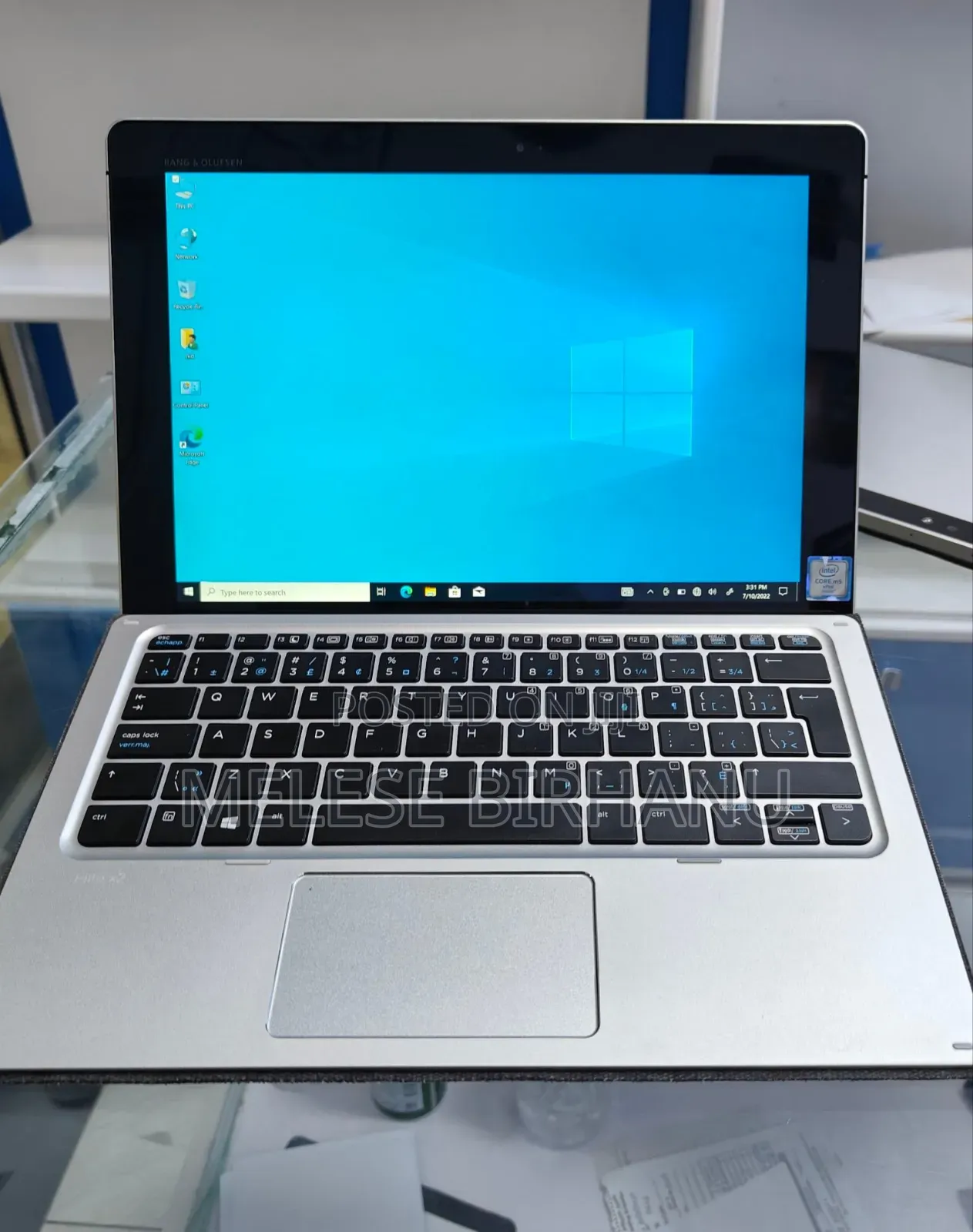 New Laptop HP X2 8GB Intel Core M SSD 256GB