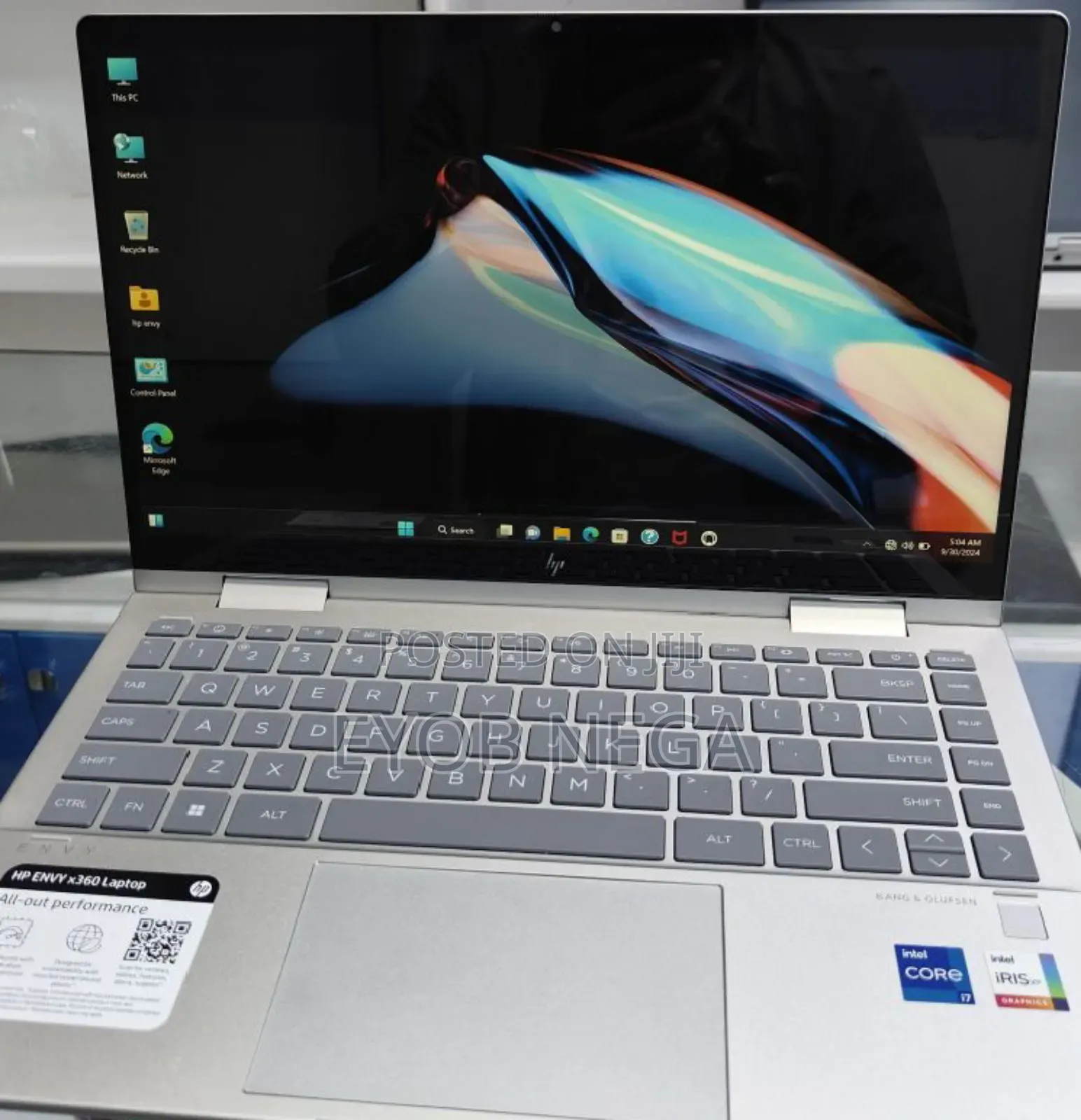 New Laptop HP Envy X360 16GB Intel Core I7 SSD 1T