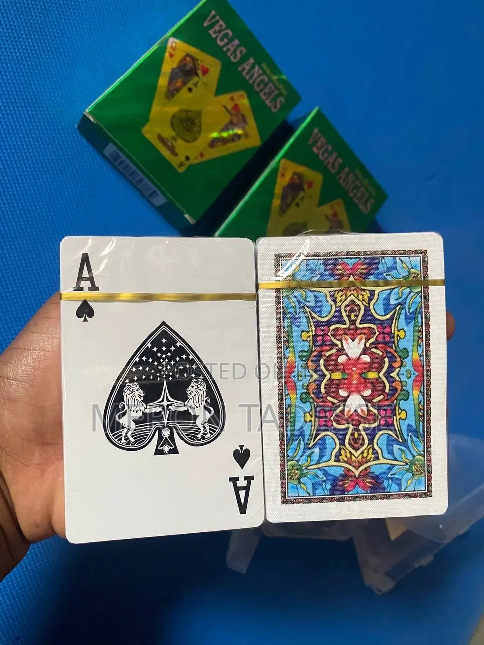 100% Original Plastic Playing Cards ፕላስቲክ ካርታ