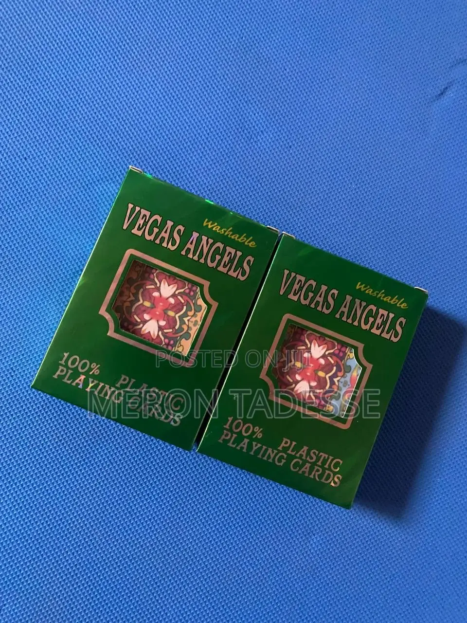 100% Original Plastic Playing Cards ፕላስቲክ ካርታ