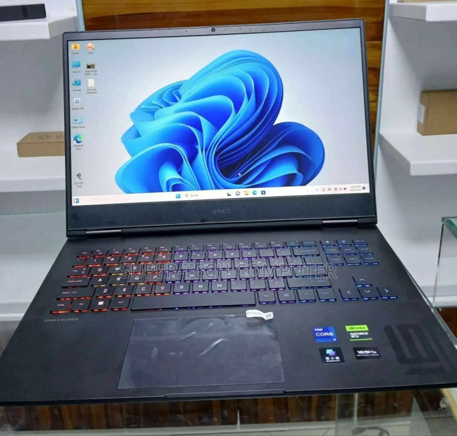 New Laptop HP Omen 16 16GB Intel Core I7 SSD 1T