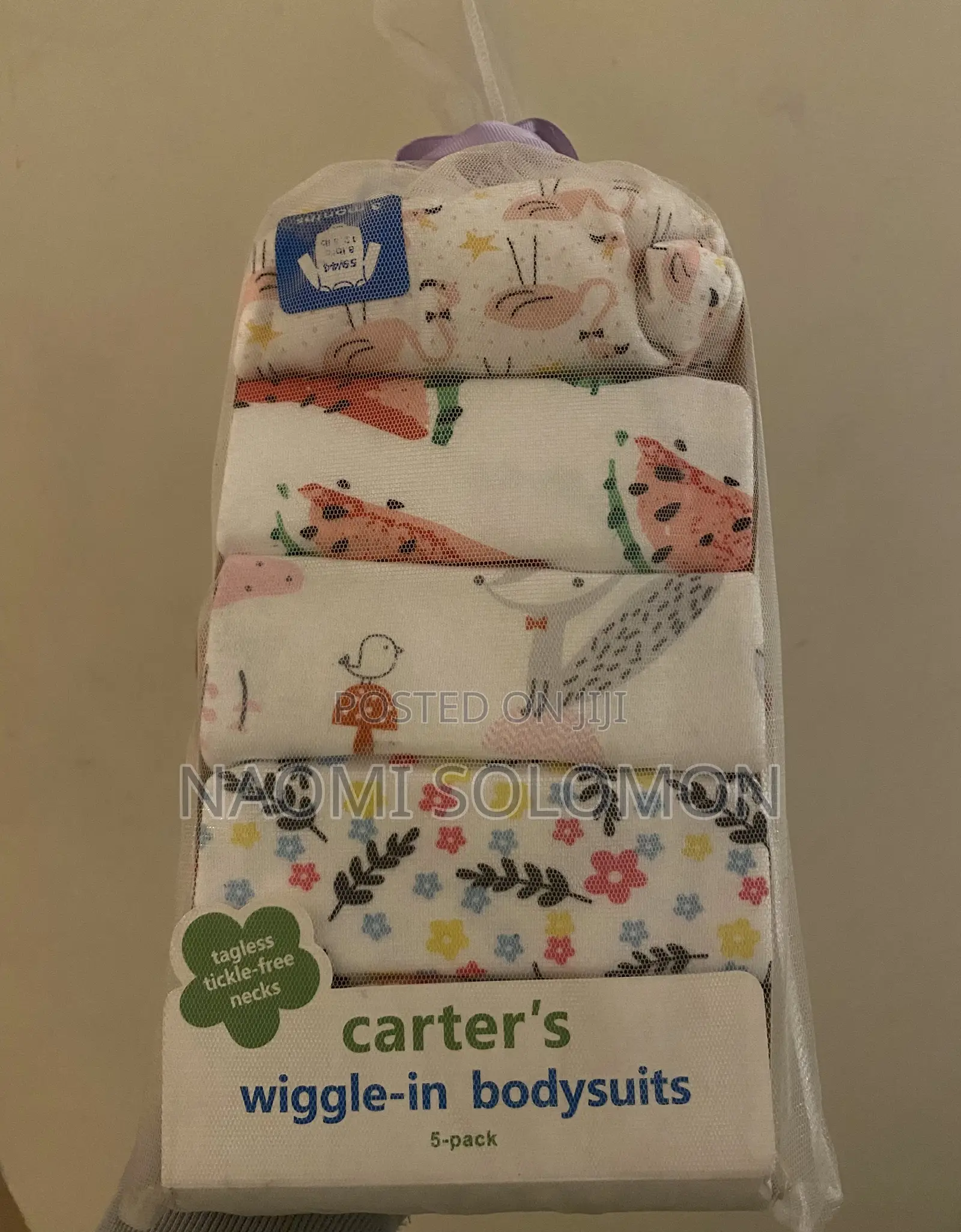 5 Wiggle in Bodysuits (3 Months)