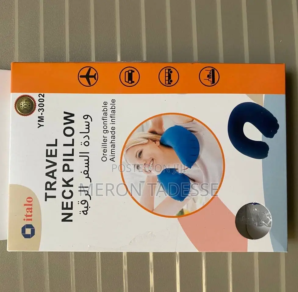 ጉዞ ለምታዘወትሩ! የሚነፋ የአንገት ትራስ Inflatable Travel Neck Pillow