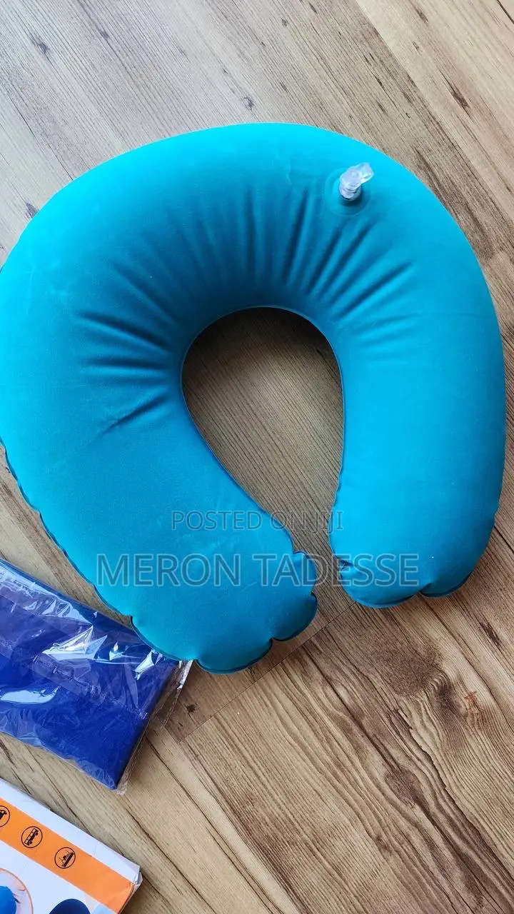 ጉዞ ለምታዘወትሩ! የሚነፋ የአንገት ትራስ Inflatable Travel Neck Pillow