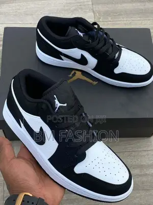 Air Jordan 1 Low Black and White