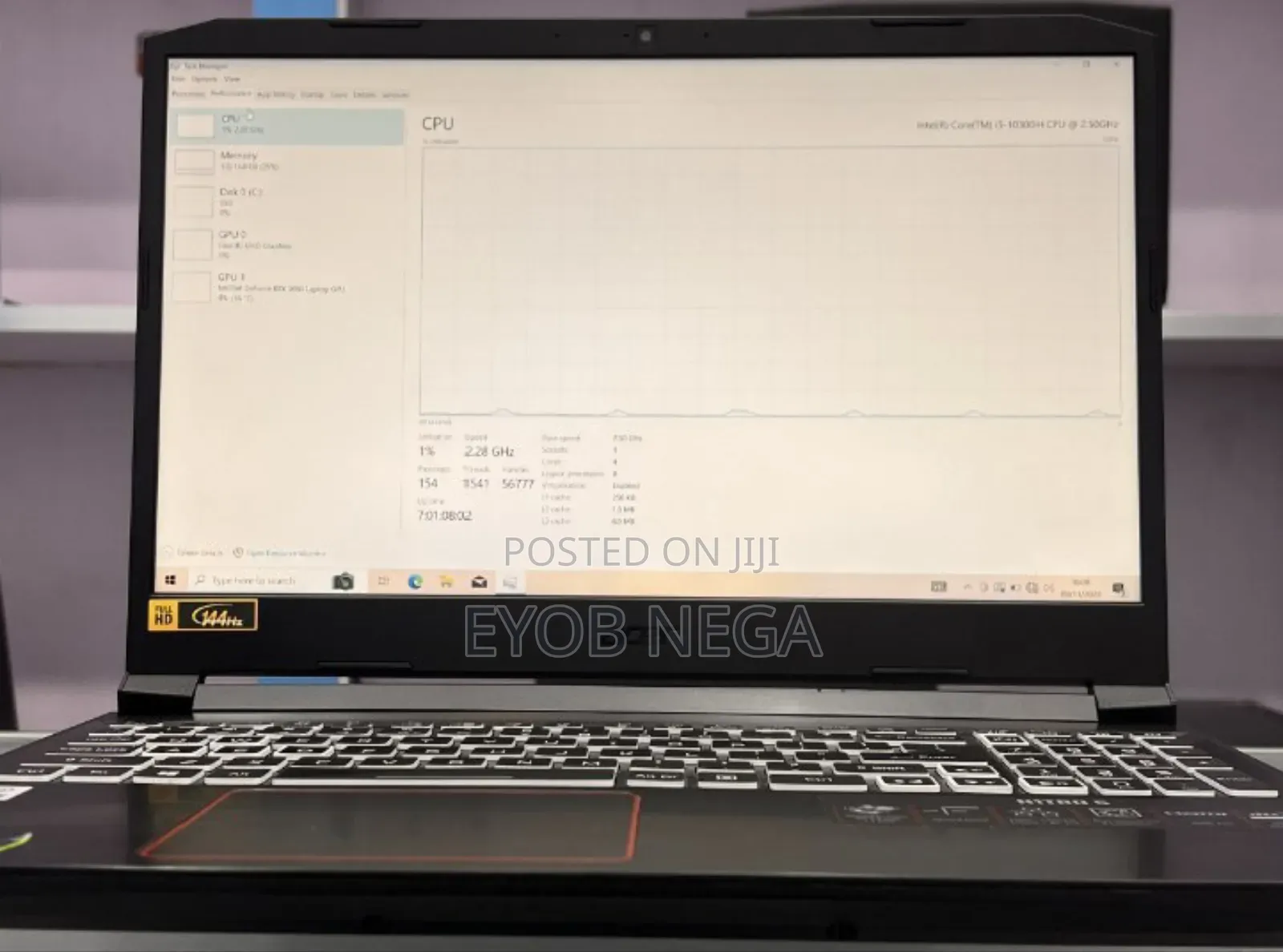 New Laptop Acer Predator Helios 300 16GB Intel Core I5 SSD 512GB