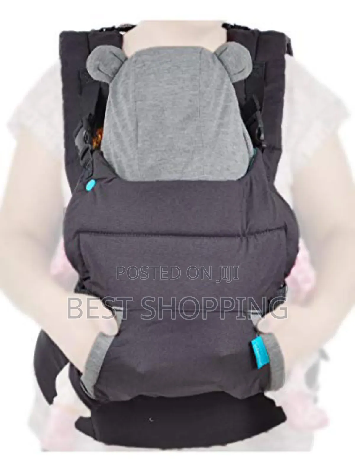 Infantino Ergonomic Baby Carrier ልጅ ማዘያ ኮፍያ ያለዉ