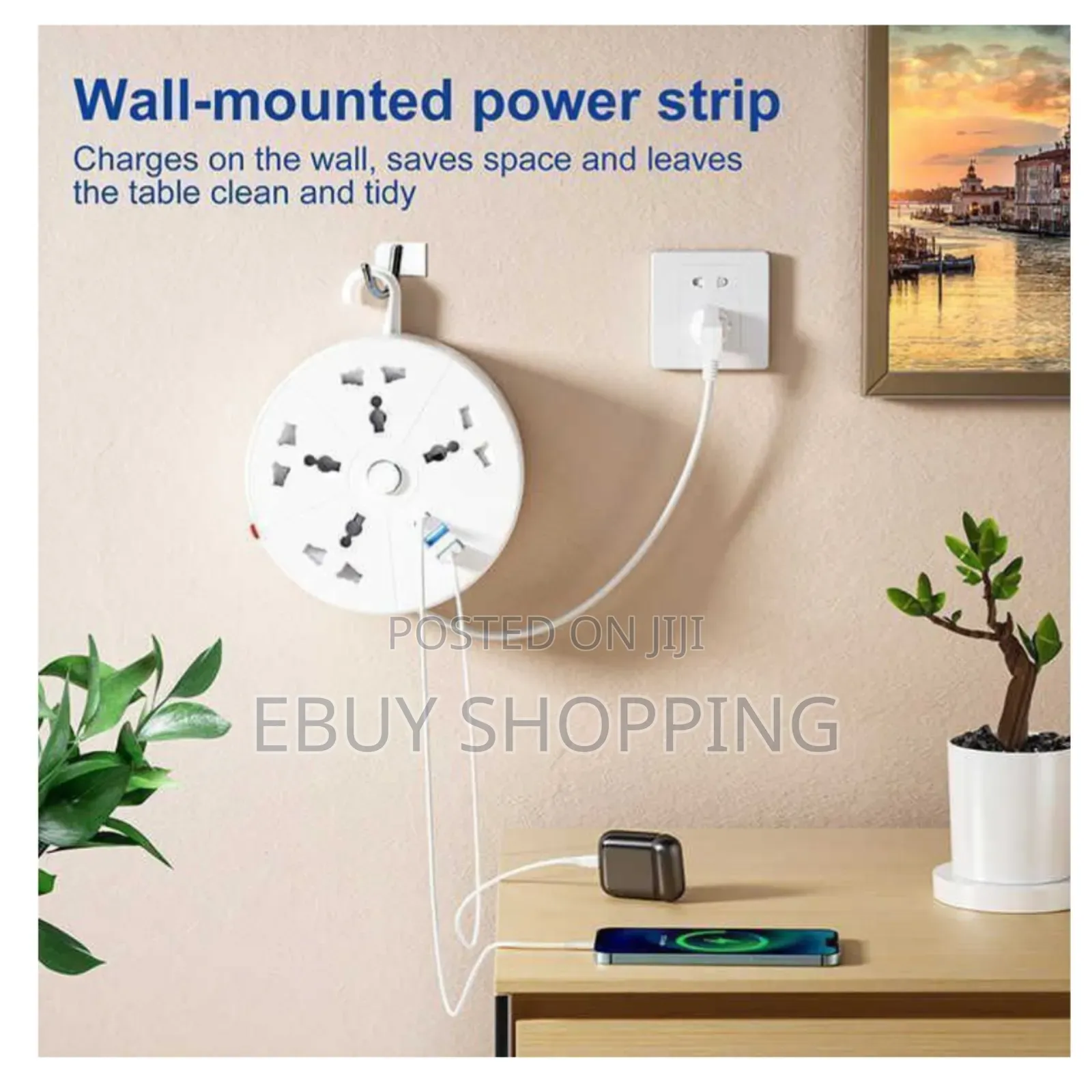 Gelistar Retractable Power Strip
