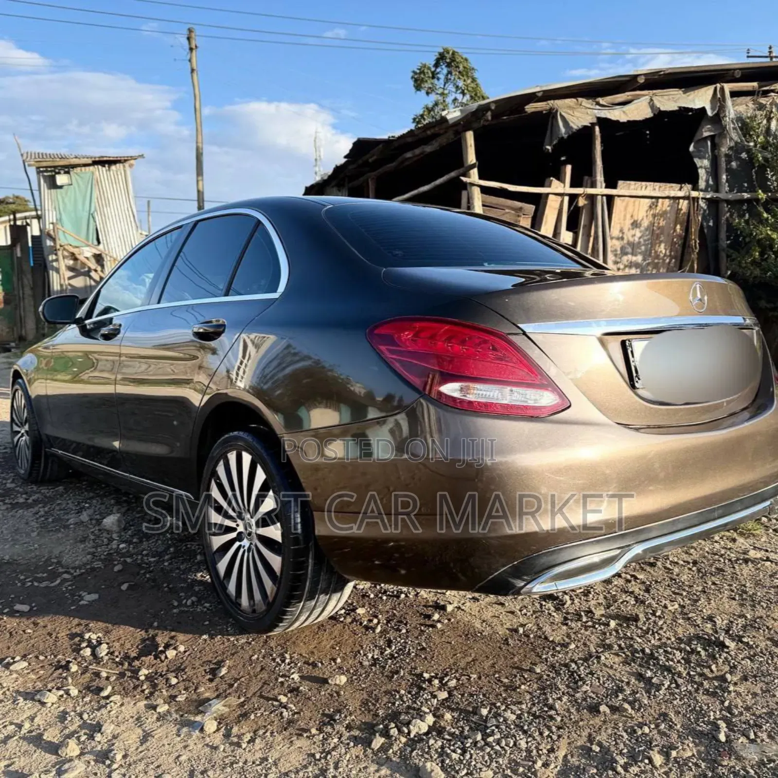 Mercedes-Benz C-Class 2016 Brown