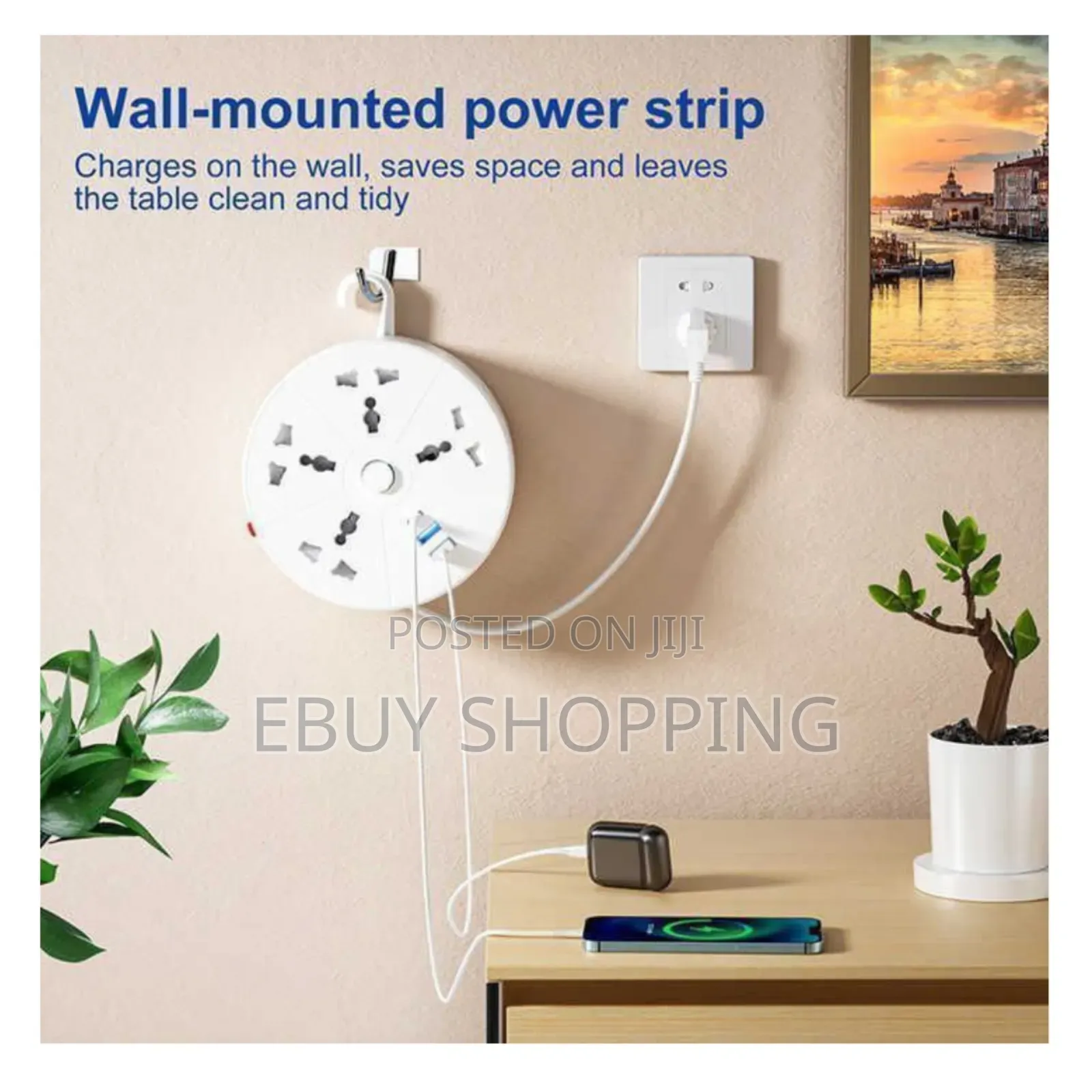 Gelistar Retractable Power Strip