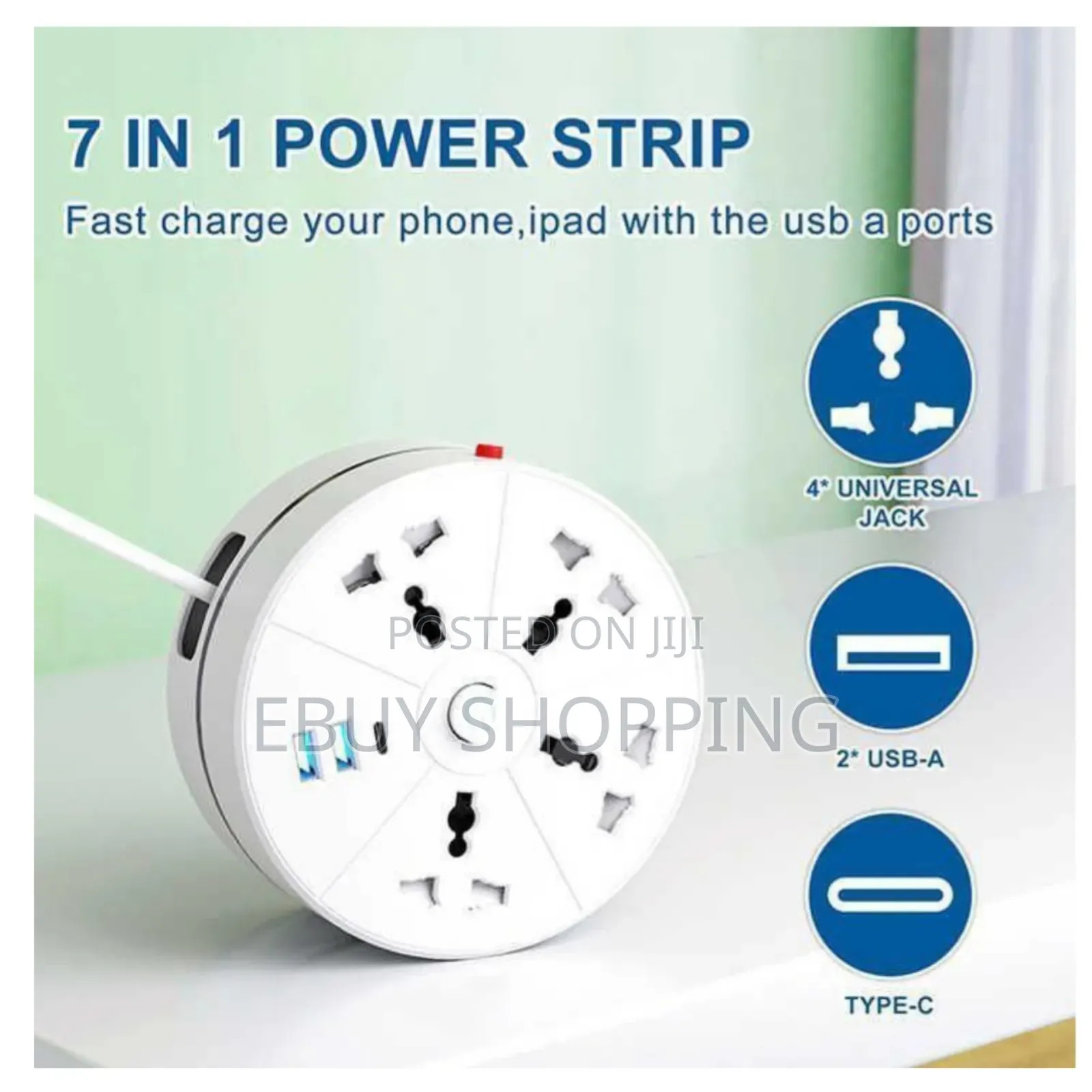 Gelistar Retractable Power Strip