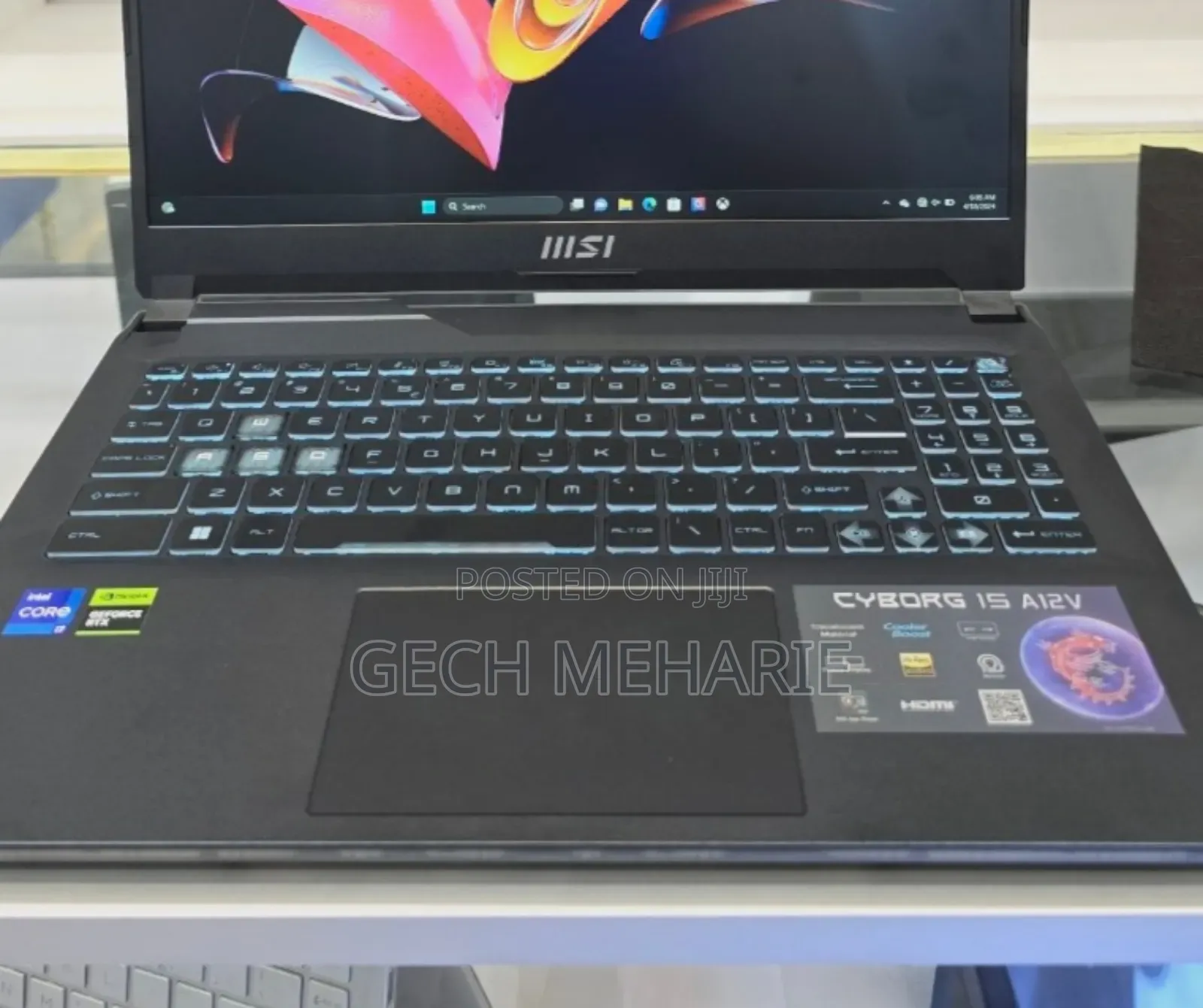 New Laptop MSI MSI Sword 17 16GB Intel Core I7 SSD 512GB