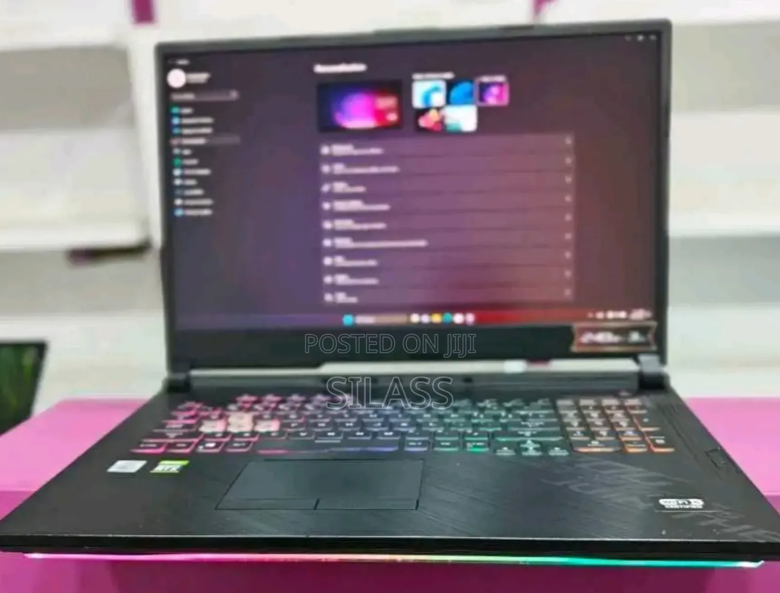 New Laptop Asus ROG Strix G17 16GB Intel Core i7 SSD 1T