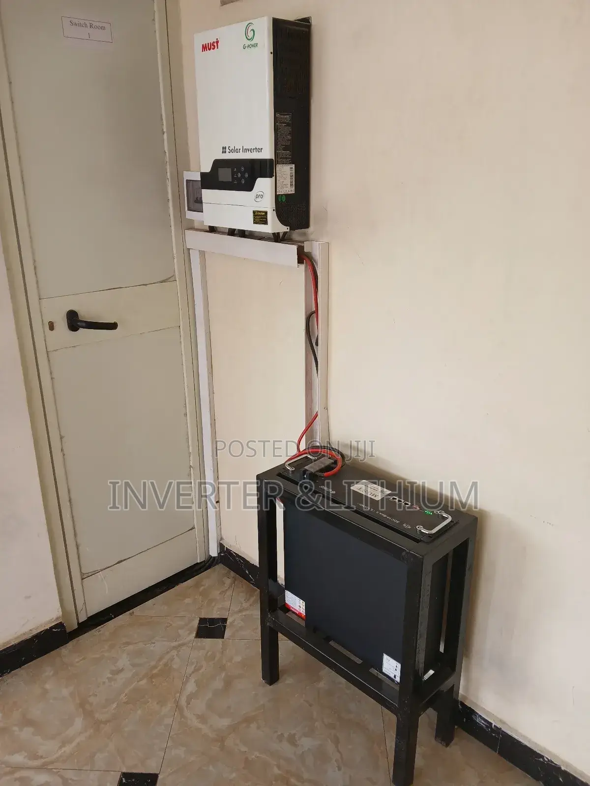 ጀነሬተር/Hybrid Solar Generator /Inverter and Lithium Battery