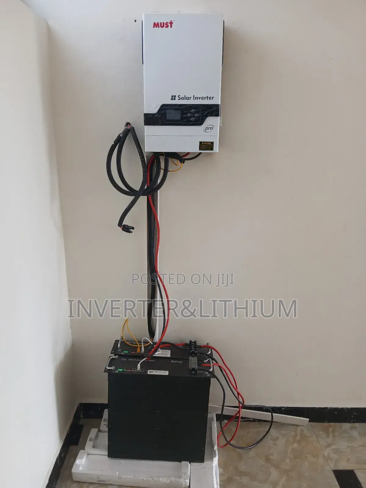 ጀነሬተር/Hybrid Solar Generator /Inverter and Lithium Battery