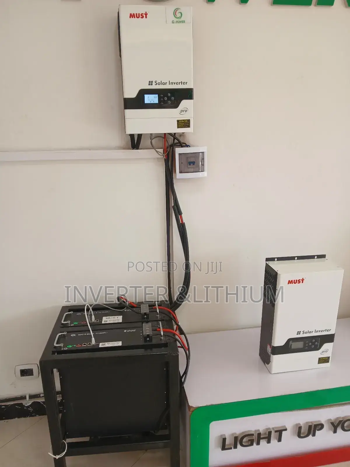 ጀነሬተር/Hybrid Solar Generator /Inverter and Lithium Battery
