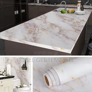 Marble Pattern Water Proof Self Adhesive Wall Sticker