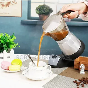 Electric Coffee Maker
300ml የሚይዝ ባለ6 ስኒ