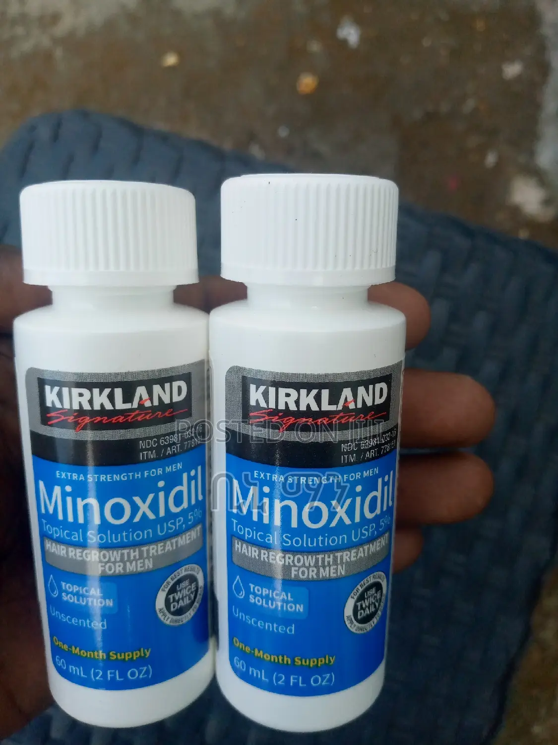 Original Usa Kirkland Minoxidil for Hair Regrow .