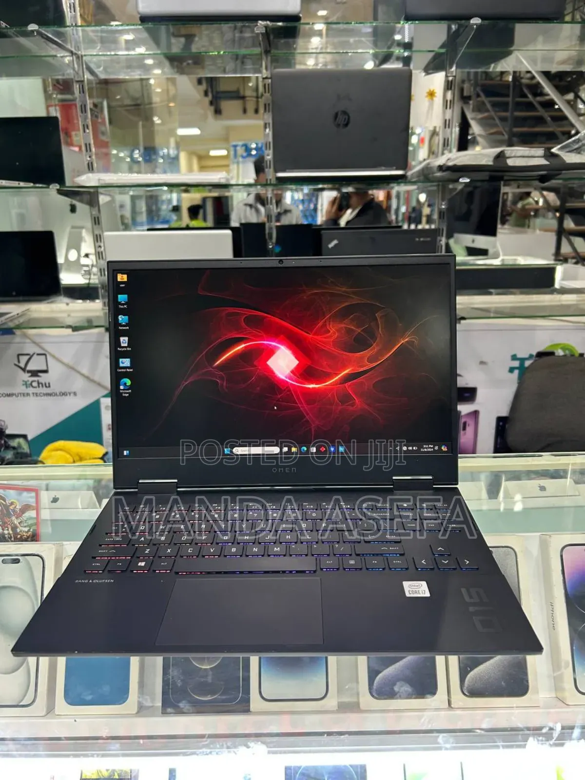 New Laptop HP Omen 15 16GB Intel Core I7 SSD 1T