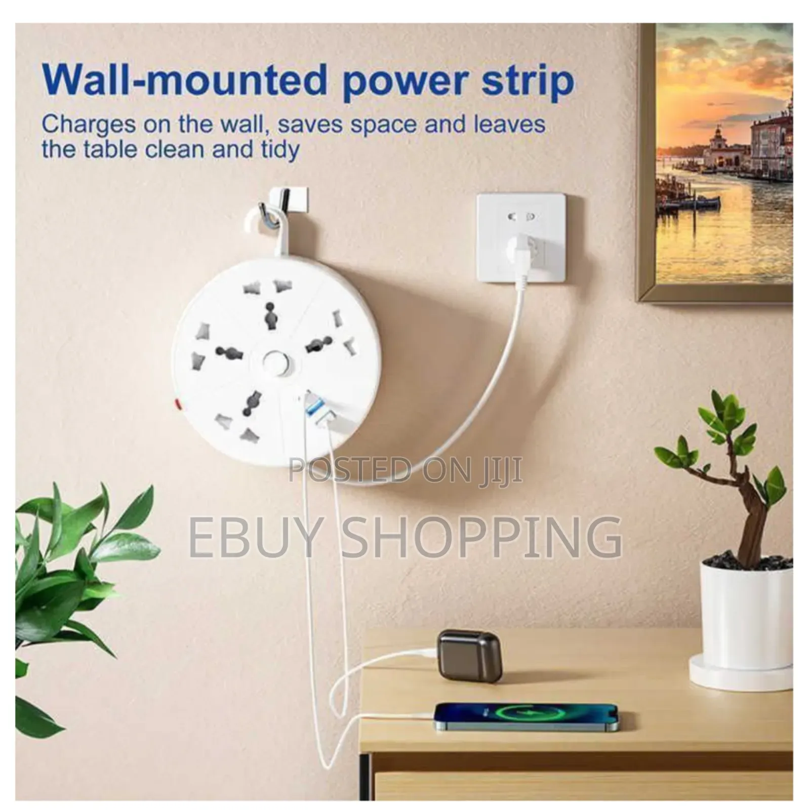 Gelistar Retractable Power Strip