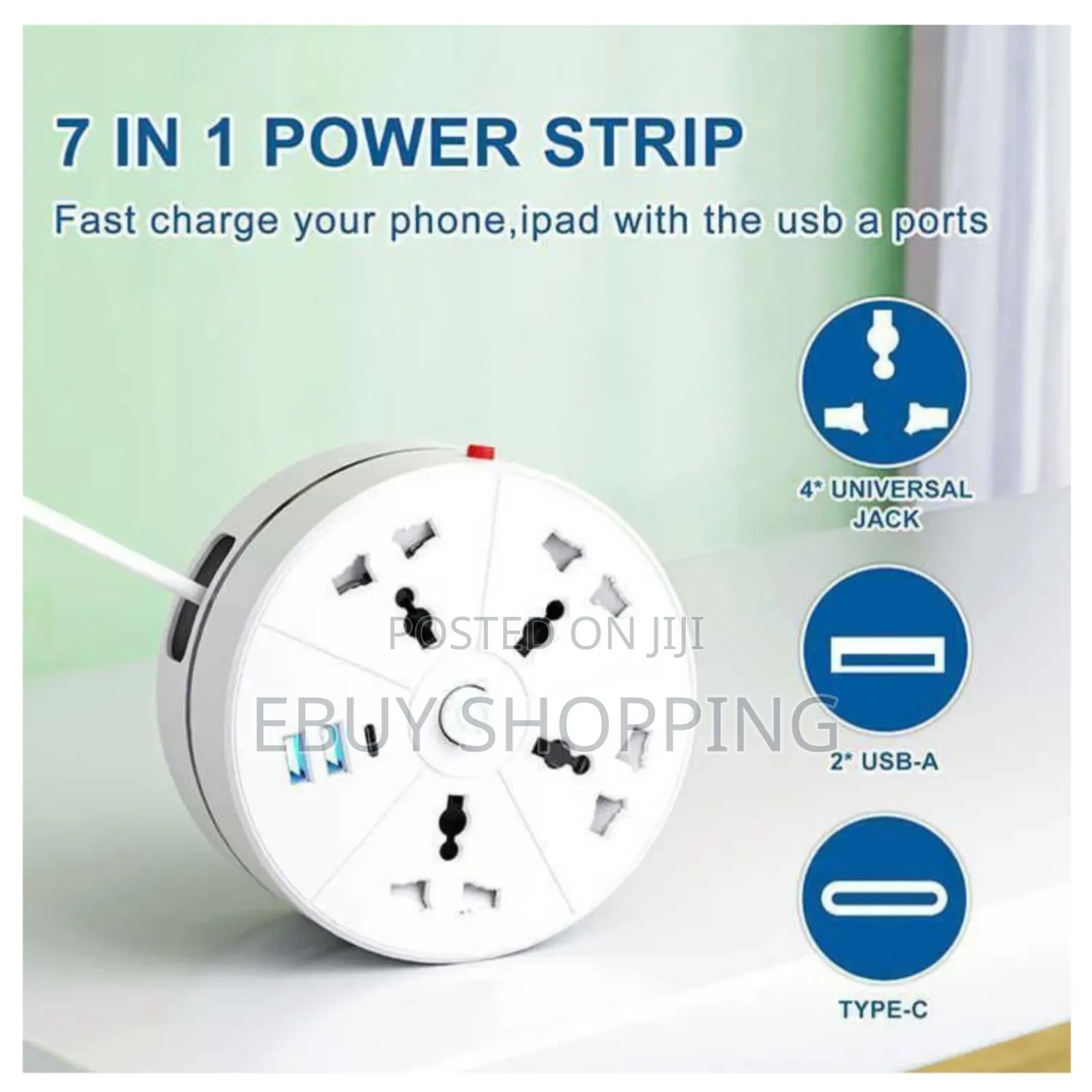 Gelistar Retractable Power Strip