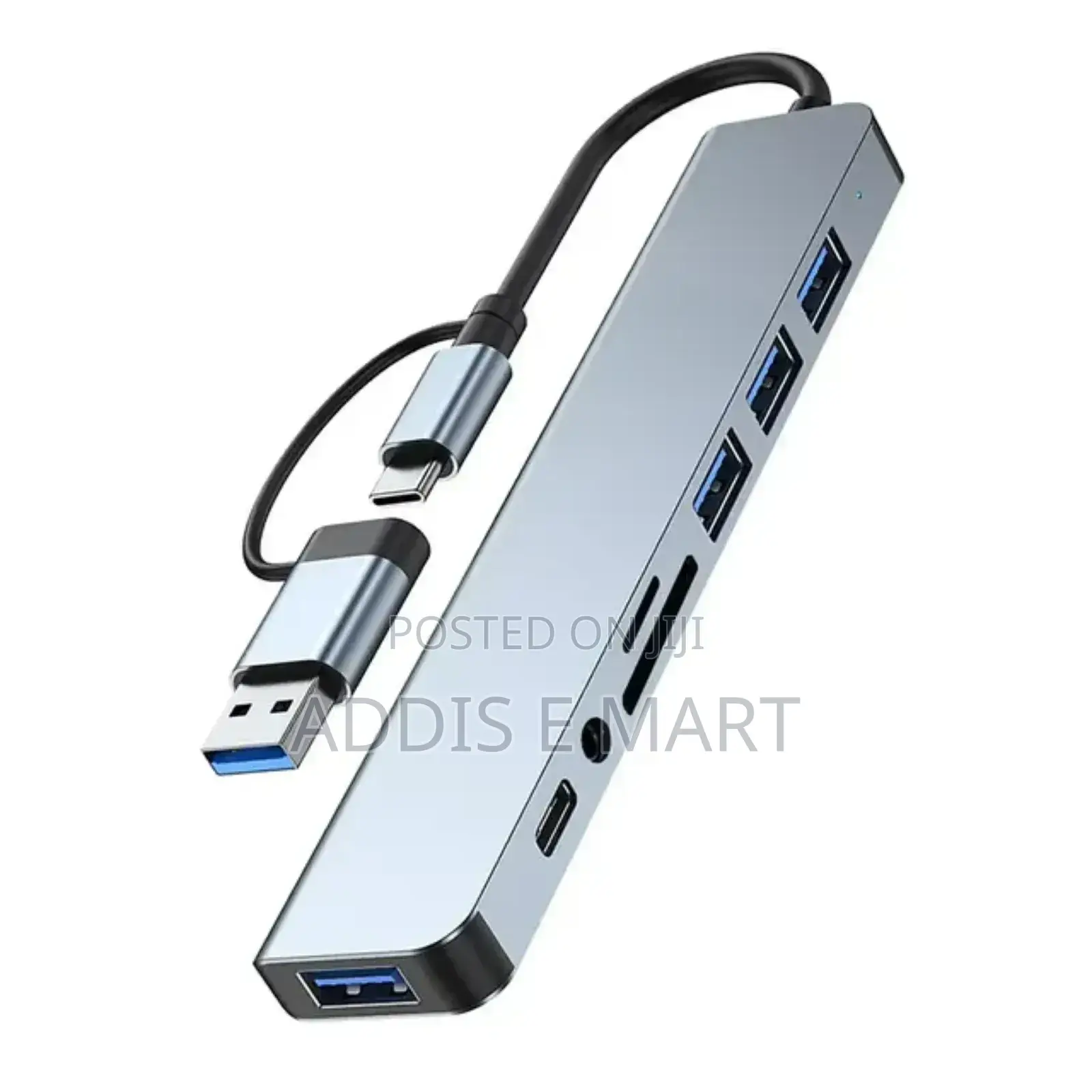 8in1 USB HUB Adapter Includes